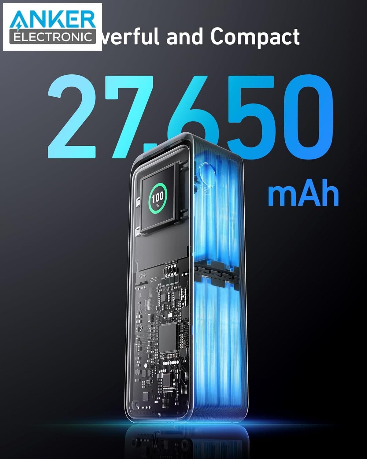 پاوربانک 250 وات انکر Anker Prime 27650mAh Power Bank 250W A1340 — تصویر ۶