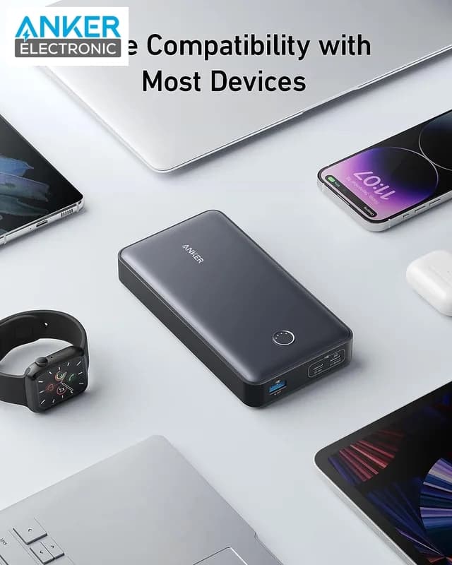 پاوربانک 24000 میلی آمپر انکر Anker 537 Portable Charger 65W A1379 — تصویر ۵