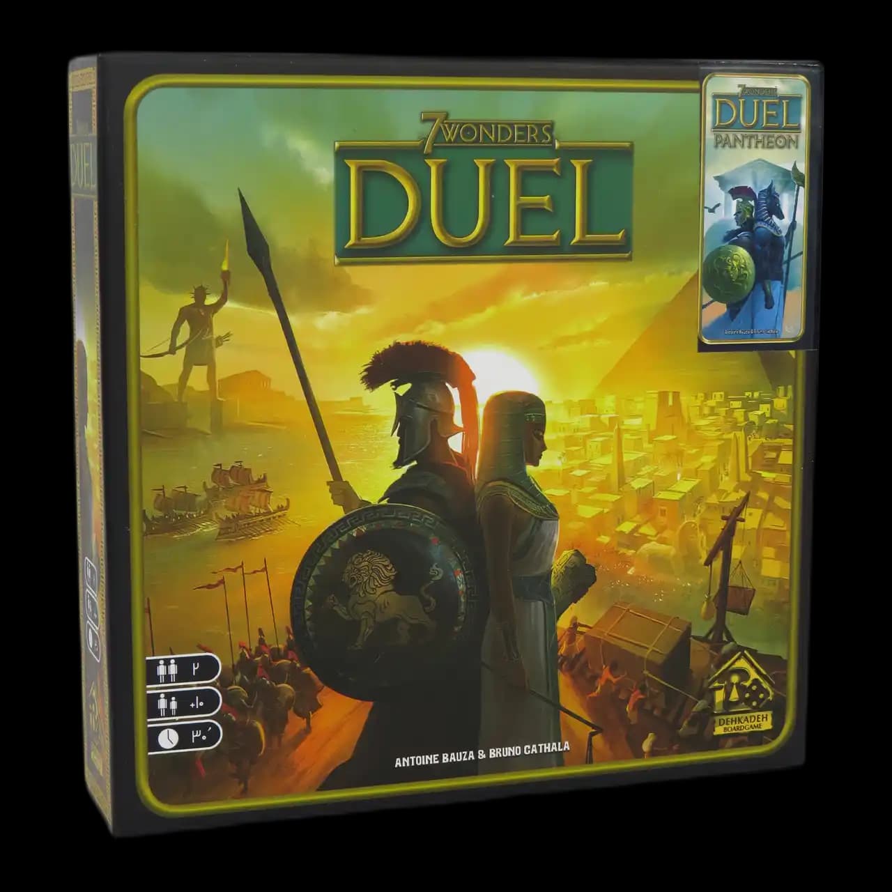 بازی فکری عجایب هفتگانه دوئل پنتئون (Seven Wonders Duel Pantheon) بردگیم