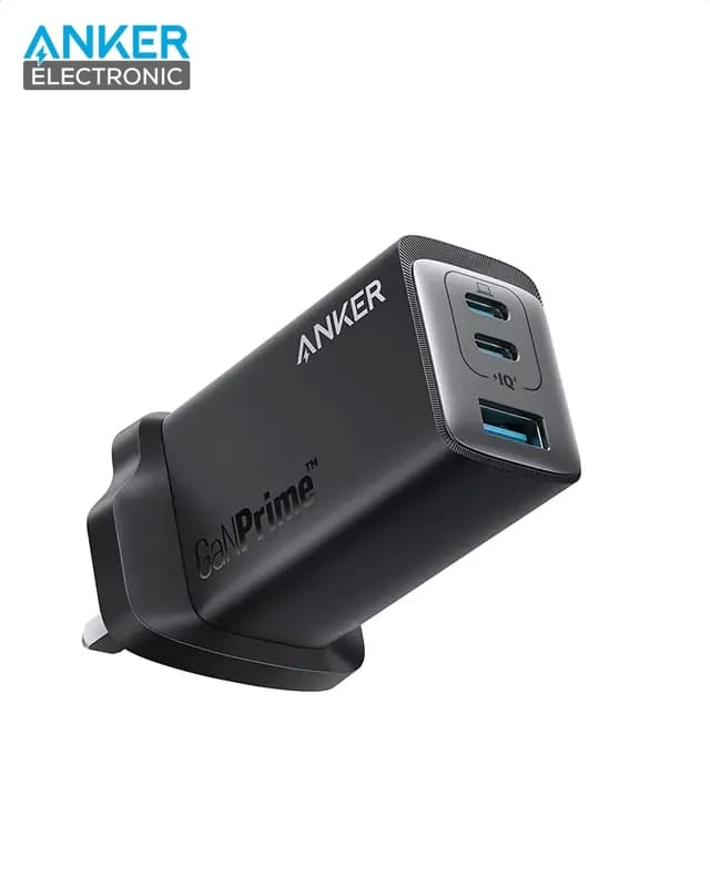 شارژر دیواری 120 وات انکر Anker 737 Charger GaNPrime 120W A2148 UK + مبدل پریز (هدیه) — تصویر ۸