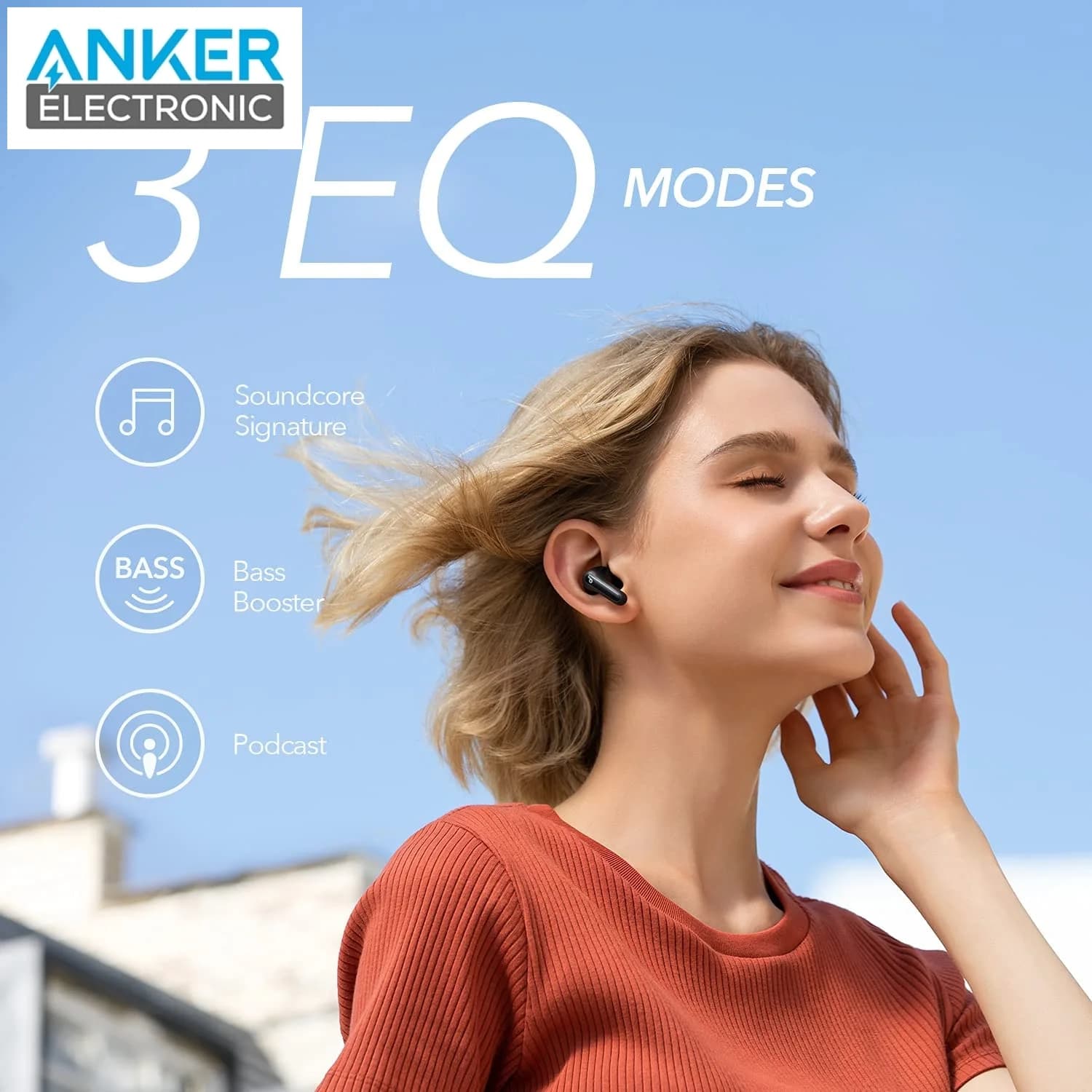 هدفون بی سیم انکر Anker Soundcore Life P2 Mini A3944 — تصویر ۴
