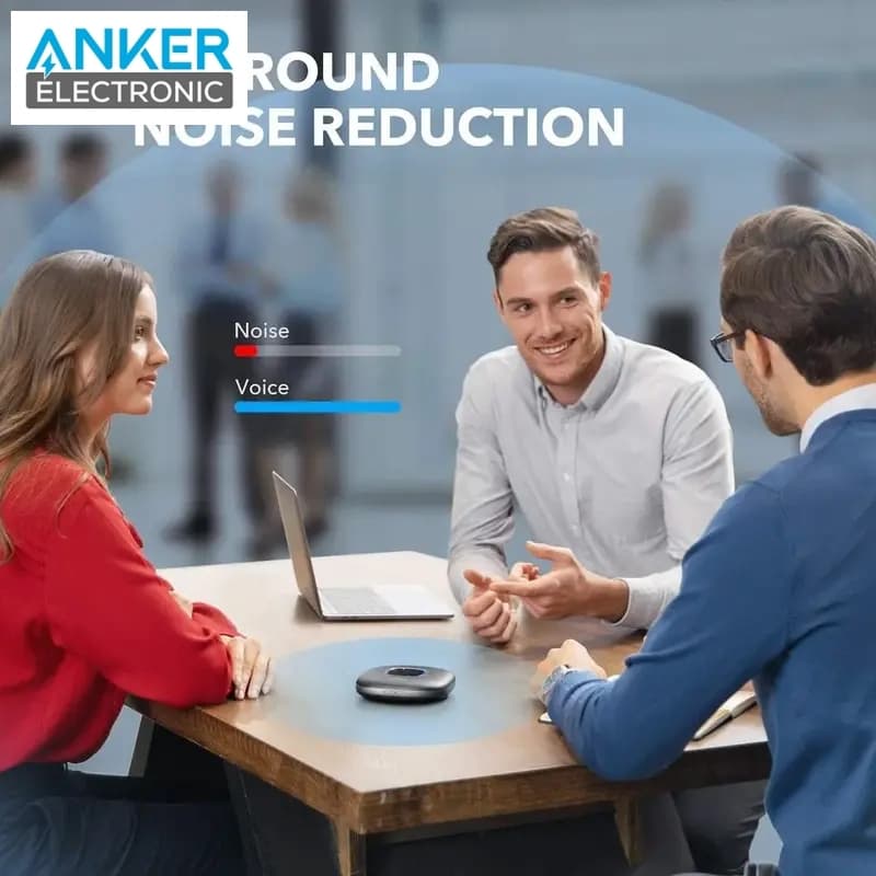 اسپیکر کنفرانس انکر Anker PowerConf Bluetooth Speakerphone A3301 — تصویر ۱۲
