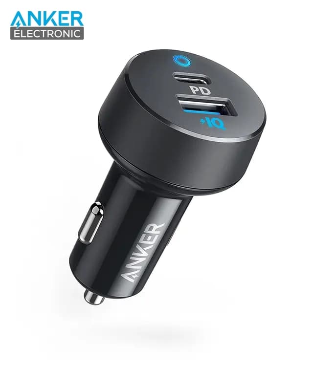 شارژر فندکی 35 وات انکر ANKER PowerDrive PD+ 2 Car Charger A2732