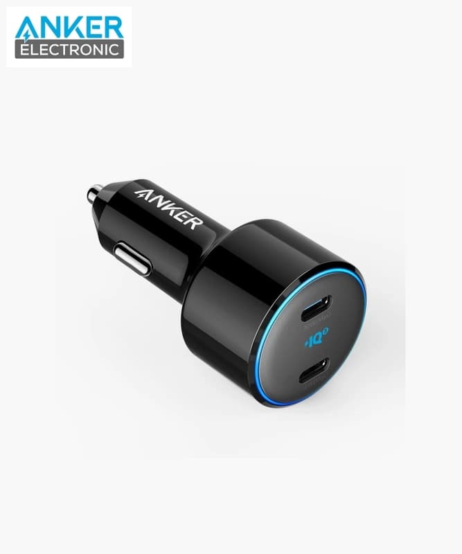 شارژر فندکی 48 وات انکر Anker PowerDrive+ III Duo 48W Car Charger A2725