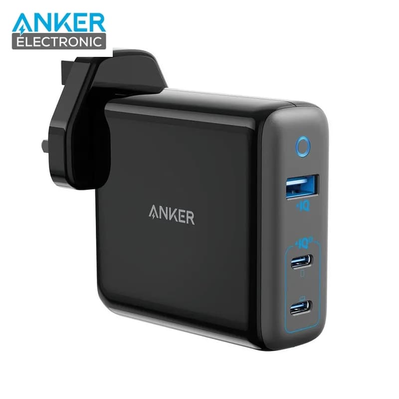 شارژر دیواری 65 وات انکر ANKER PowerPort III 3 Port 65W Elite A2034