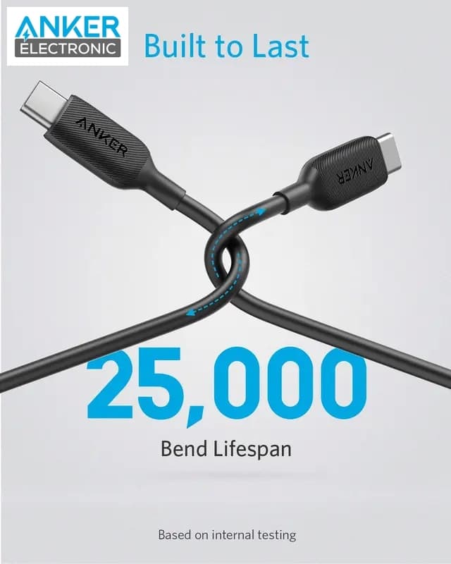 کابل انکر Anker Powerline III A8852 Type-C To Type-C — تصویر ۶