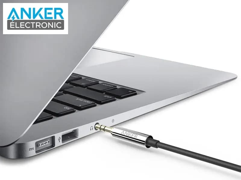 کابل انتقال صدا AUX انکر Anker Auxiliary Audio Cable 1.2m A7123 — تصویر ۴