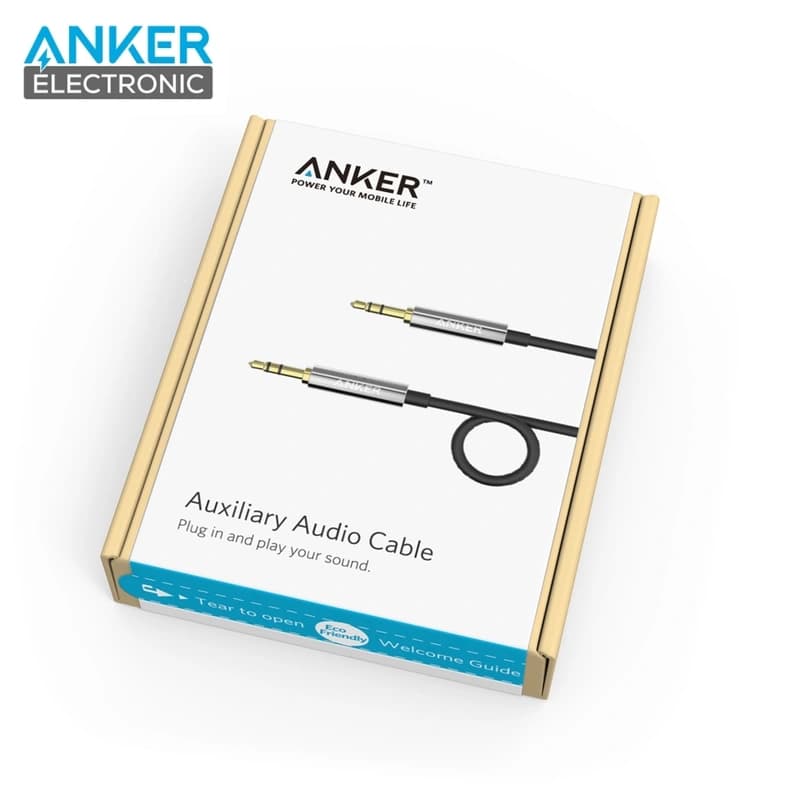 کابل انتقال صدا AUX انکر Anker Auxiliary Audio Cable 1.2m A7123 — تصویر ۱۱