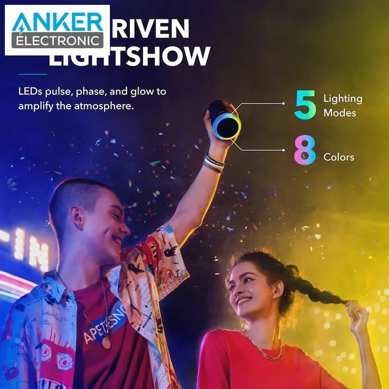 اسپیکر بلوتوثی انکر Anker Soundcore Flare Mini A3167 — تصویر ۷