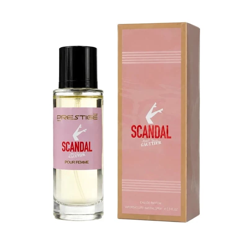 عطر جیبی زنانه پرستیژ رایحه اسکندل SCANDAL حجم 35میل — تصویر ۳