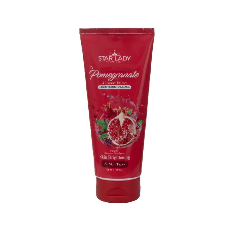 ژل ماسک روشن کننده صورت عصاره انار استارلیدی 175 میلی لیتر — تصویر ۲