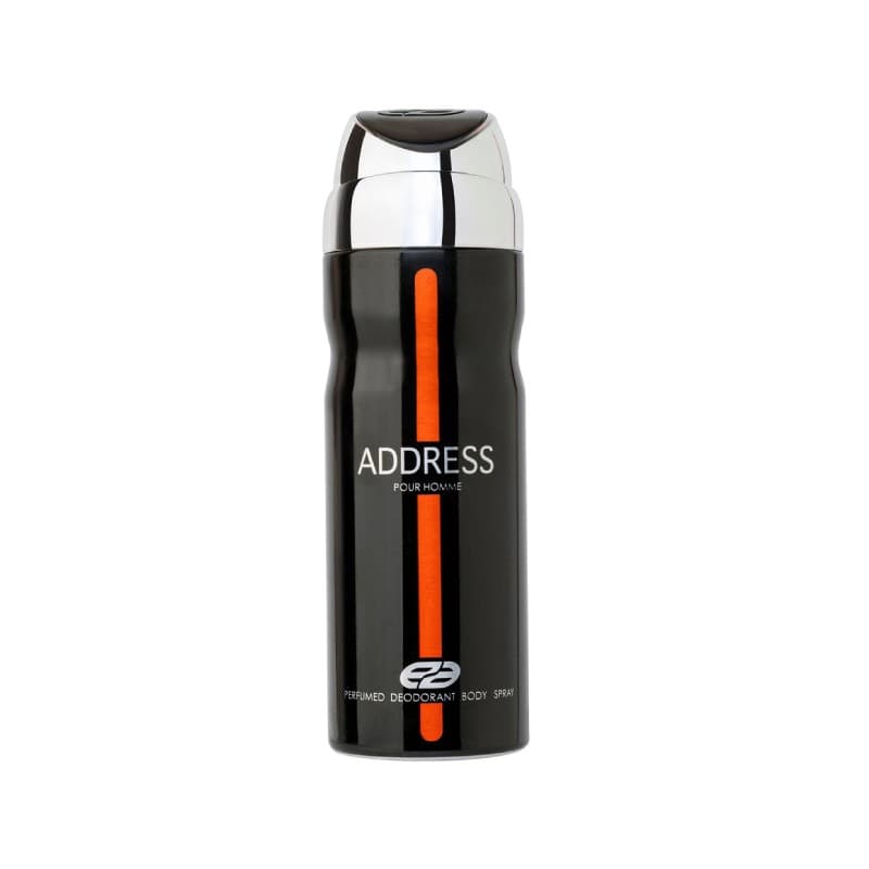 اسپری بدن مردانه عماد آرا مدل Address حجم 200ml