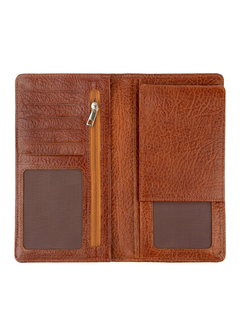 کیف پول پالتویی چرم مردانه مدل کابوی — تصویر ۴