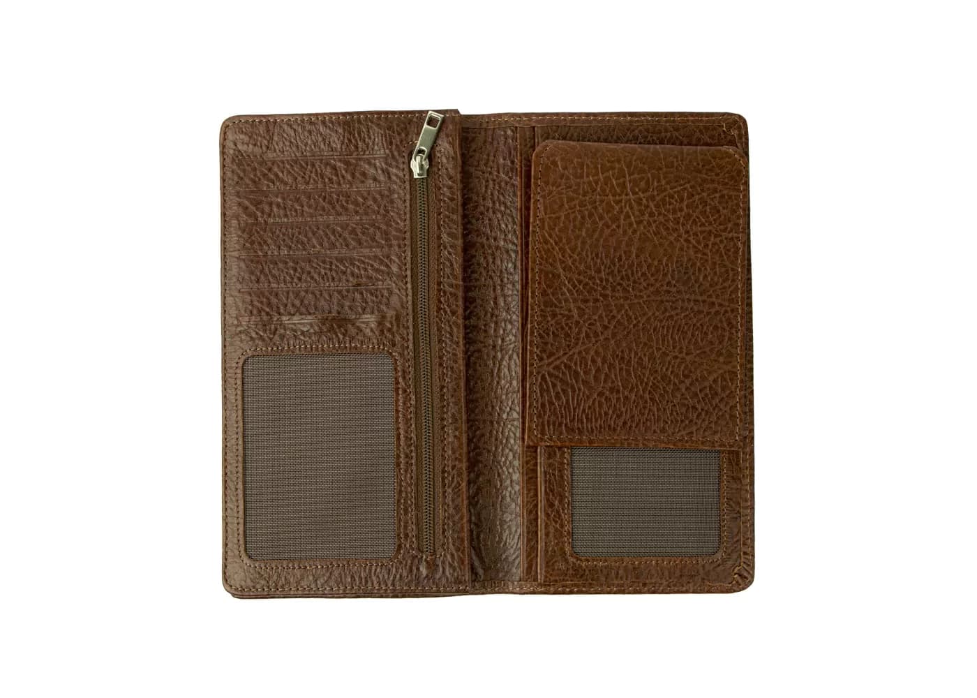 کیف پول پالتویی چرم مردانه مدل کابوی — تصویر ۷