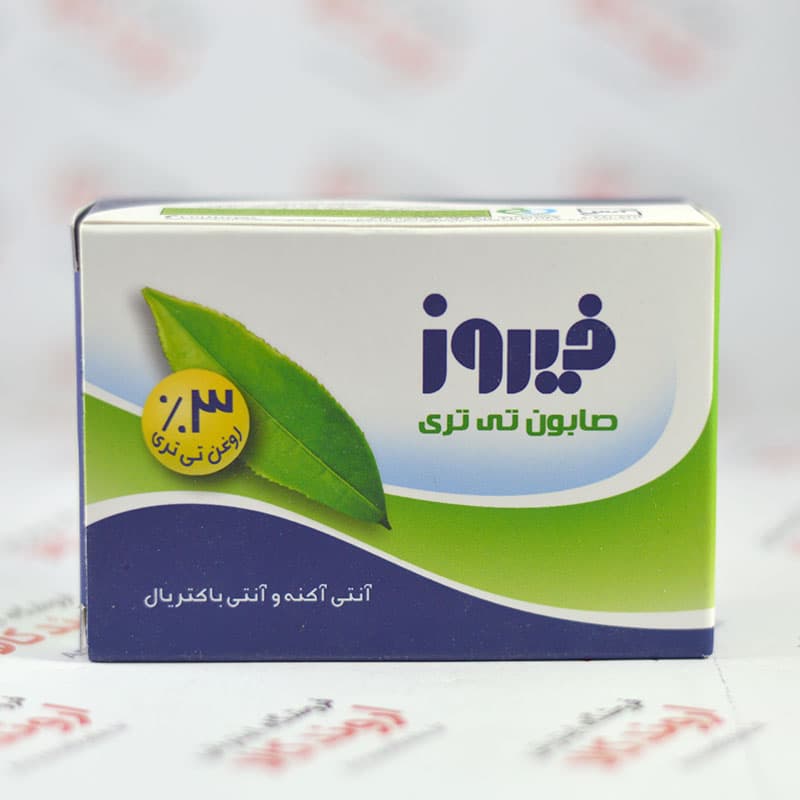 صابون تی تری فیروز مناسب پوست های چرب و مستعد آکنه 120 گرم — تصویر ۴