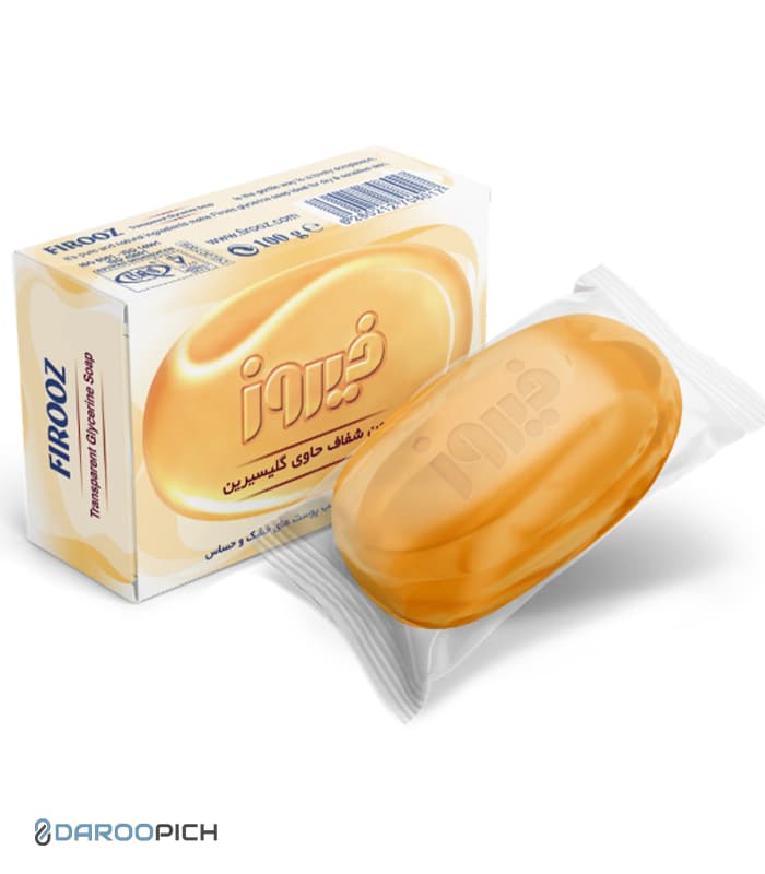 صابون گلیسیرینه فیروز 75 گرم