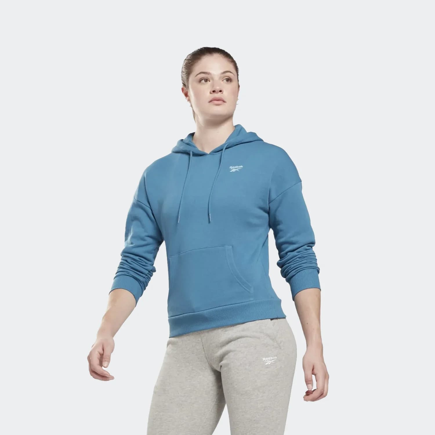 هودی زنانه ریباک مدل Women’s Reebok French Terry Hoodie — تصویر ۲