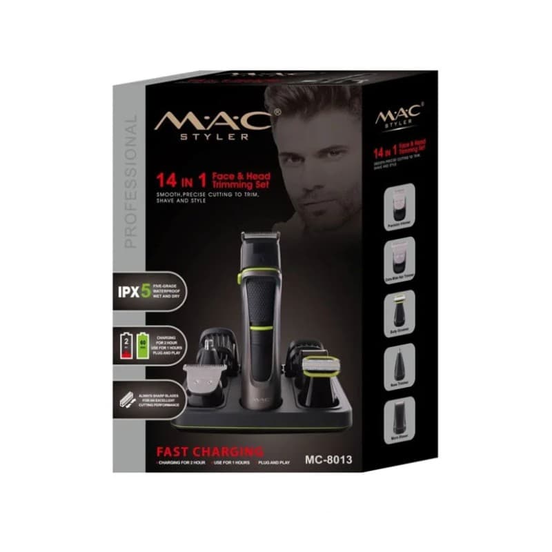 ماشین اصلاح موی بدن و صورت مک استایلر مدل MC-8013