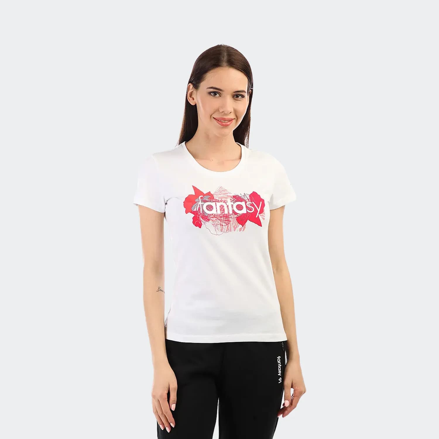 تیشرت زنانه آنتا مدل Women’s Lifestyle Basic T-shirt