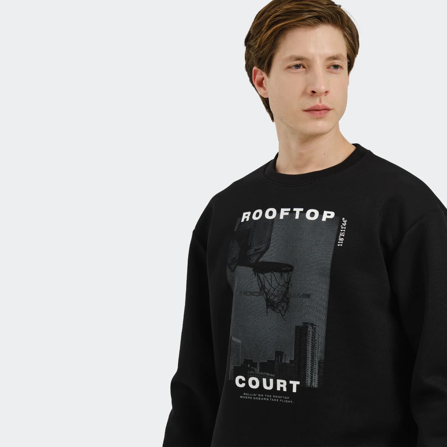 دورس مردانه آنتا مدل ANTA ROOFTOP COURT Sweatshirt — تصویر ۳