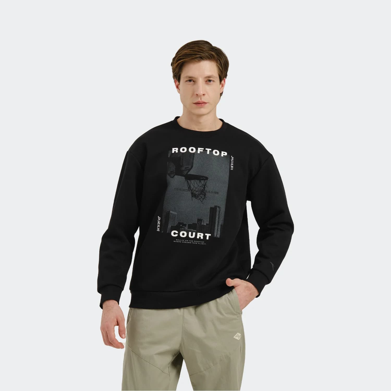 دورس مردانه آنتا مدل ANTA ROOFTOP COURT Sweatshirt — تصویر ۱۰