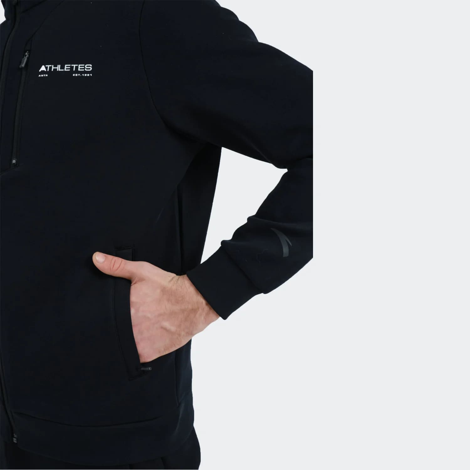 سوییشرت مردانه آنتا مدل Men’s Sweatshirt Knit Track Top — تصویر ۴