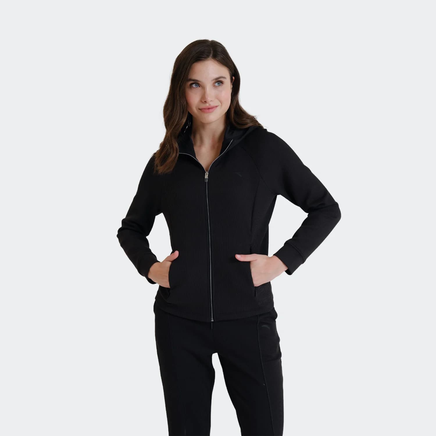 سوییشرت زنانه آنتا مدل ANTA TRN Knit Track Top Zip-Up Sweatshirt — تصویر ۵
