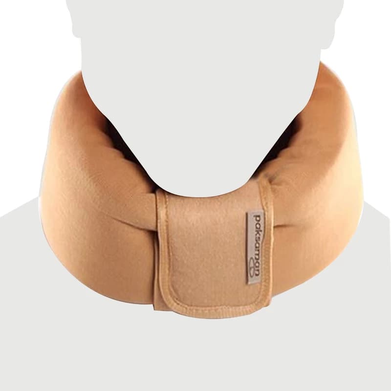 گردن بند طبی پاک سمن مدل Soft Cervical Collar — تصویر ۴