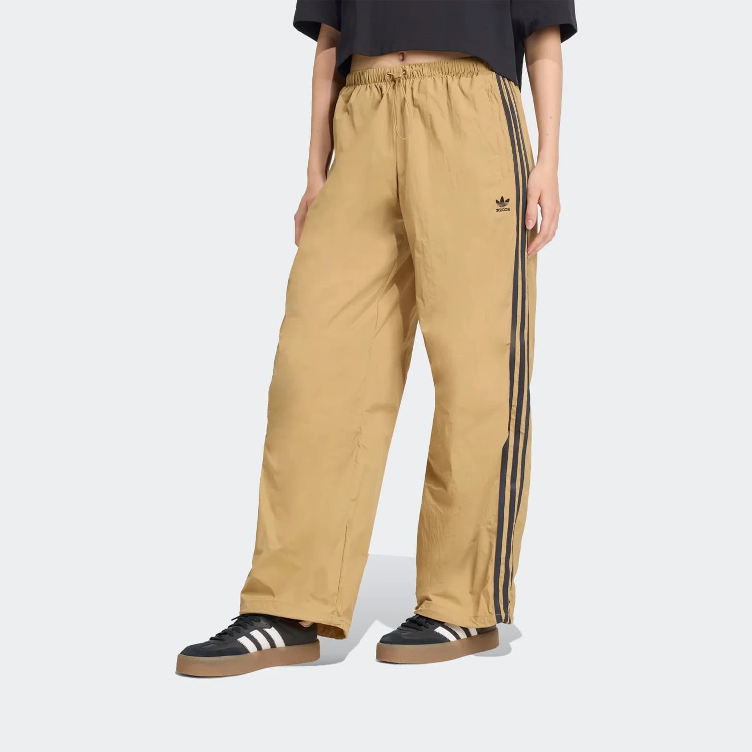 شلوار زنانه آدیداس مدل 3-Stripes Woven Parachute Pants
