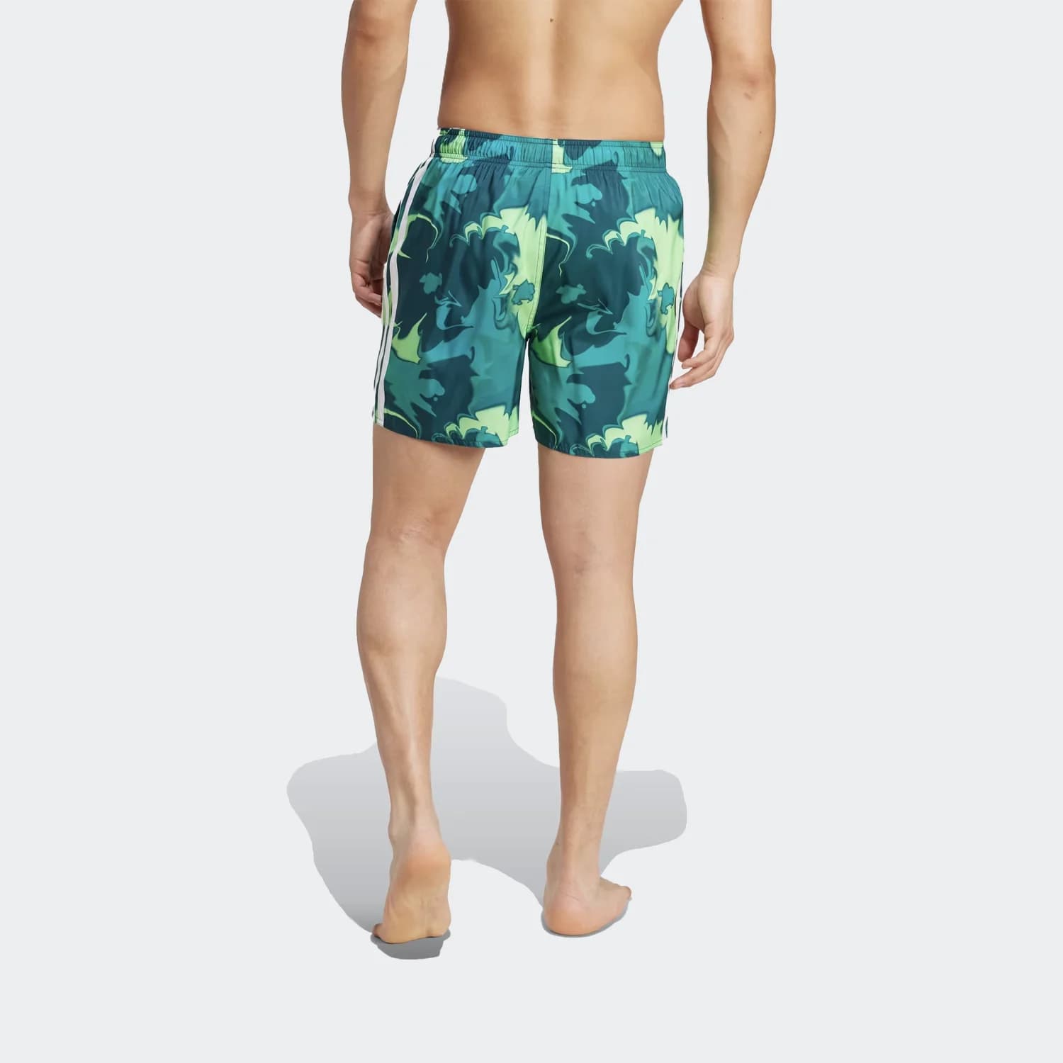 مایو مردانه آدیداس مدل Tie-Dye Swim Shorts 5-Inch — تصویر ۸