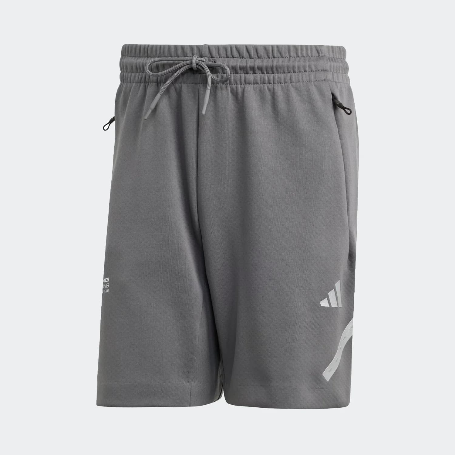 شلوارک مردانه آدیداس مدل Mercedes – AMG Petronas Formula One Team Silver Arrows Short — تصویر ۲