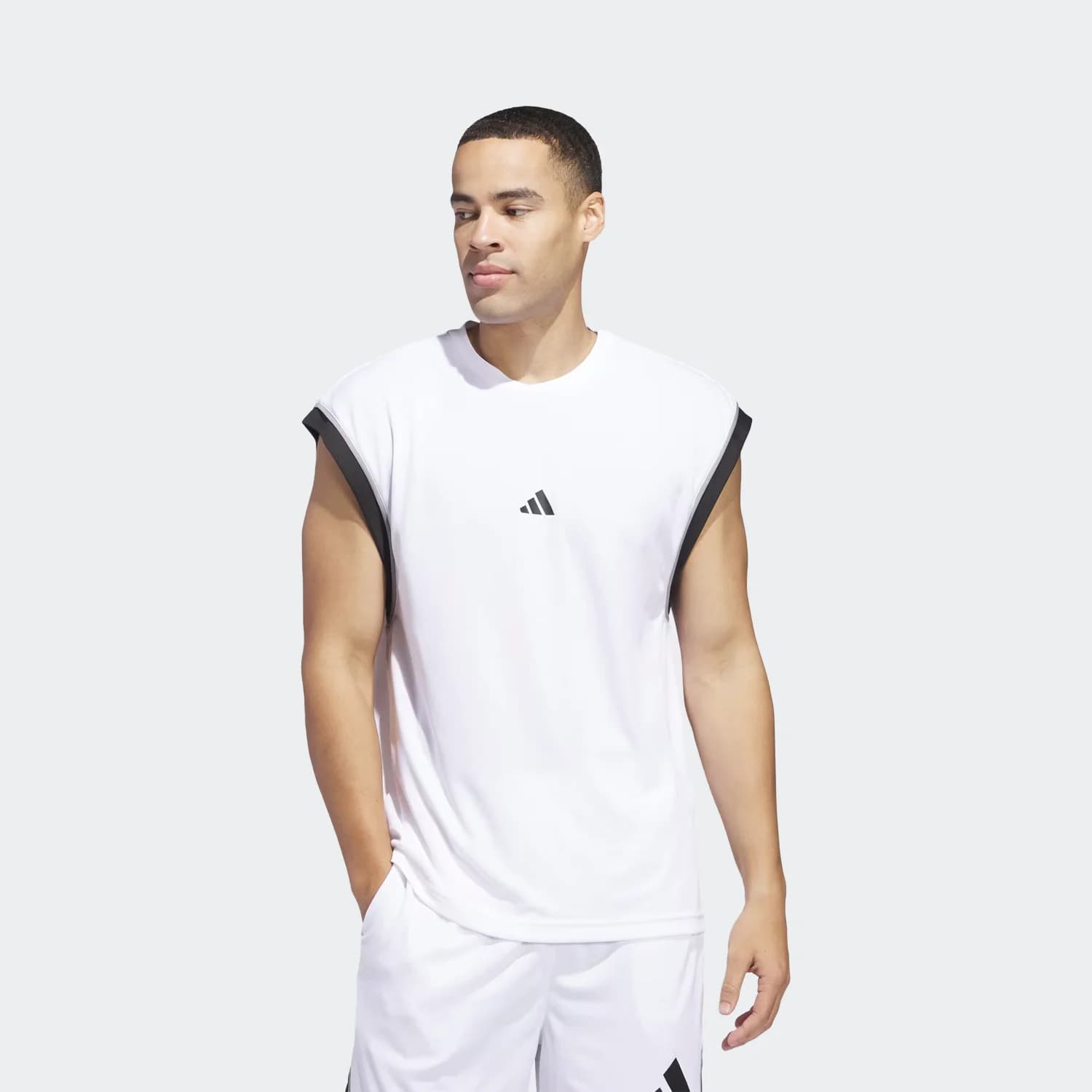 کاور مردانه آدیداس مدل Basketball All-World Sleeveless Tank Top — تصویر ۶