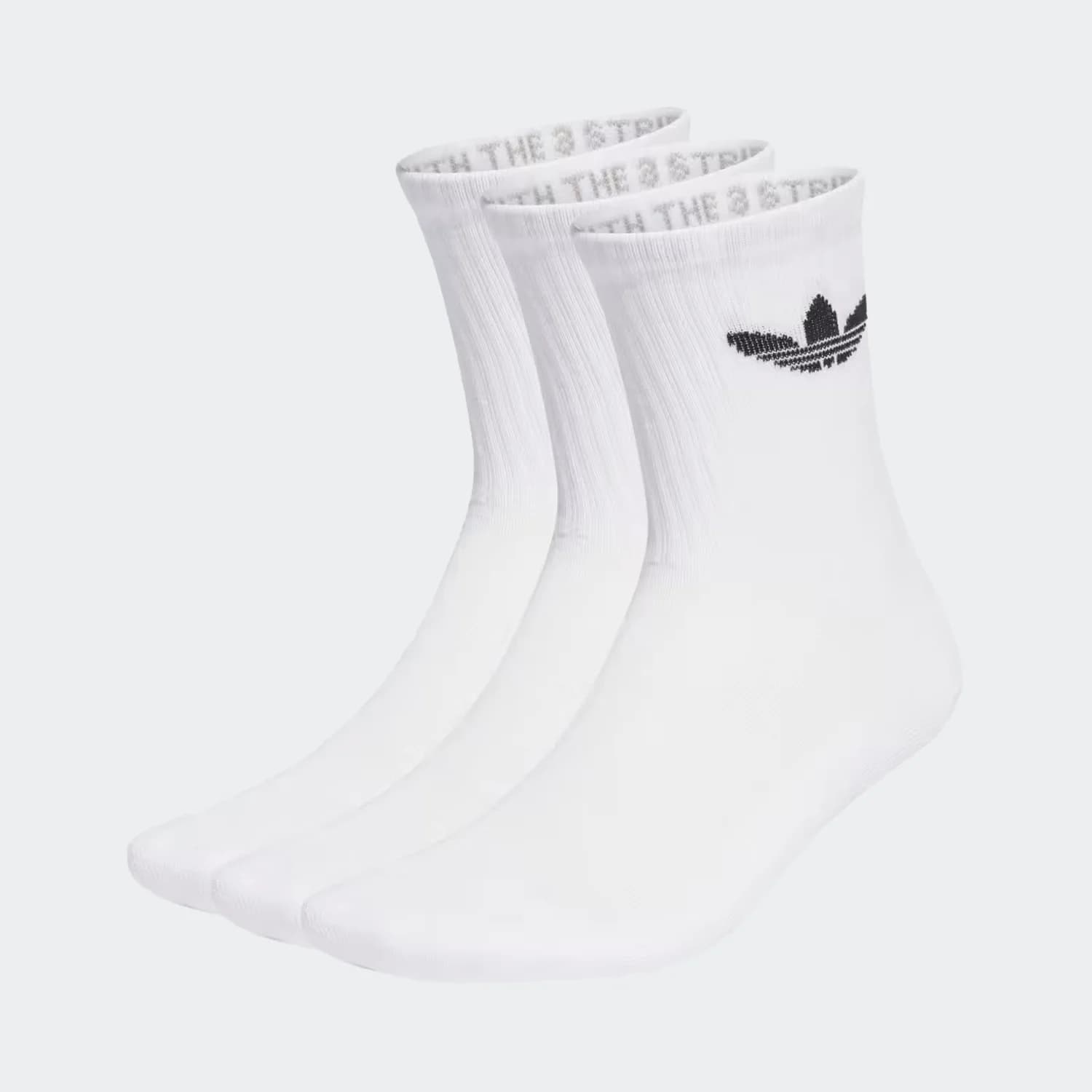 جوراب زنانه آدیداس مدل Trefoil Cushion Crew Socks 3 Pairs