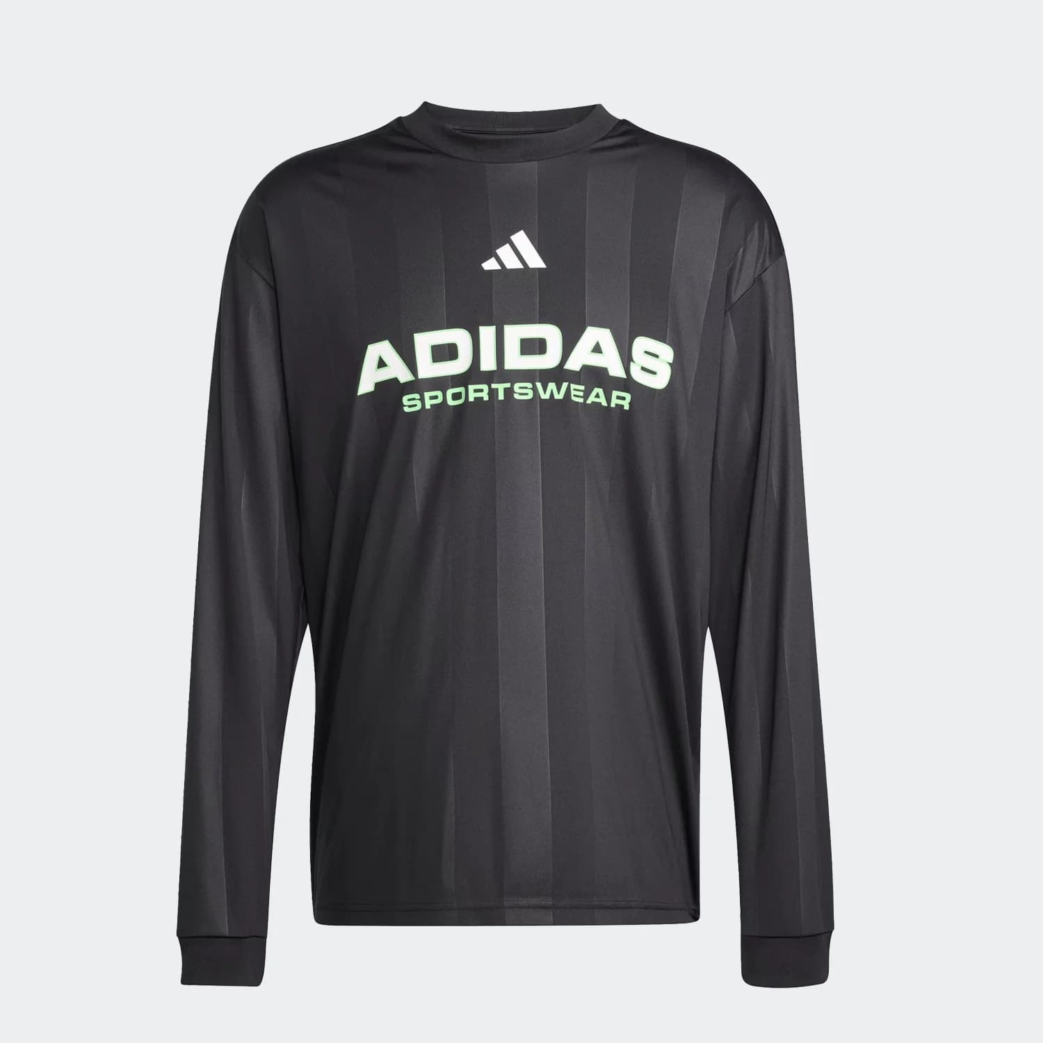 تیشرت آستین بلند مردانه آدیداس مدل Long Sleeve Jacquard Jersey