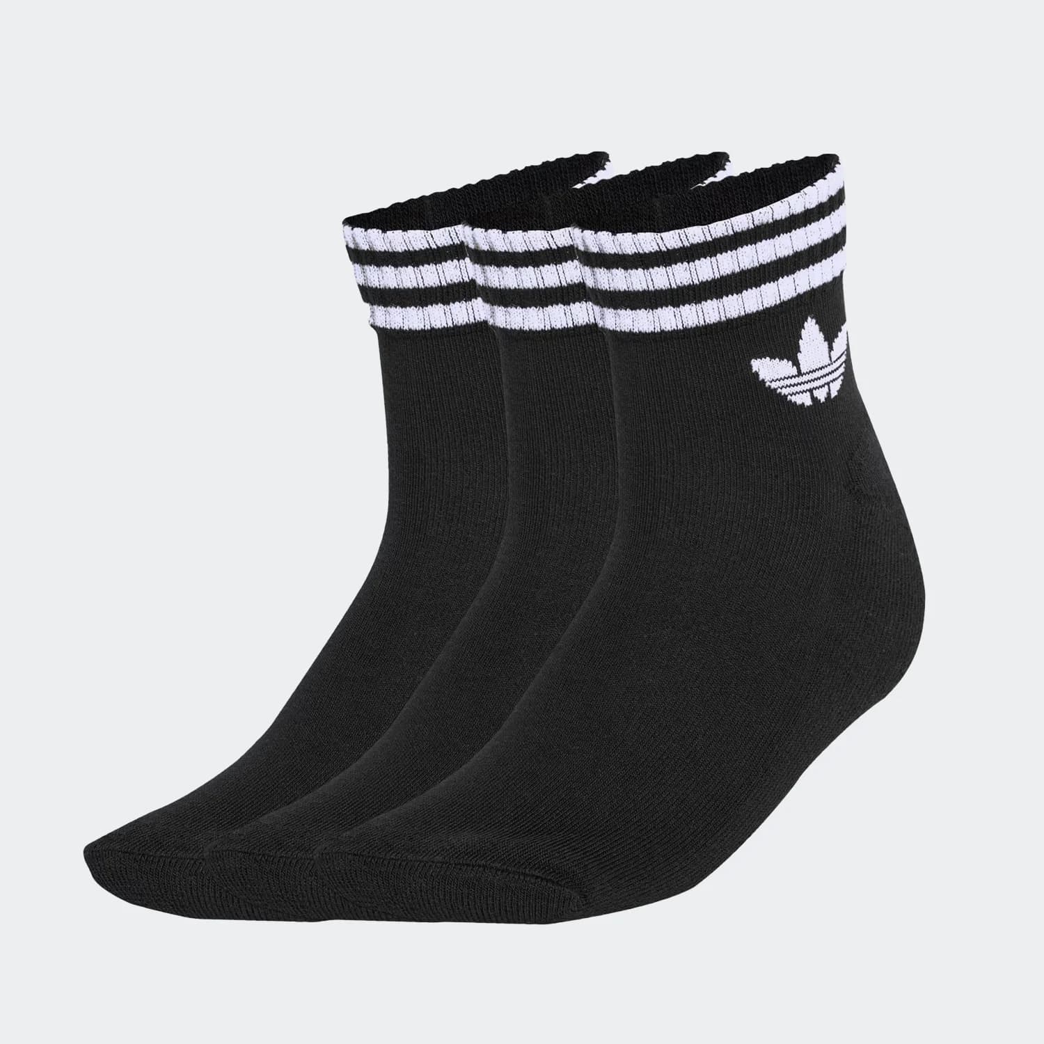 جوراب بچگانه آدیداس مدل 3-Stripes Ankle Socks 3 Pairs — تصویر ۲
