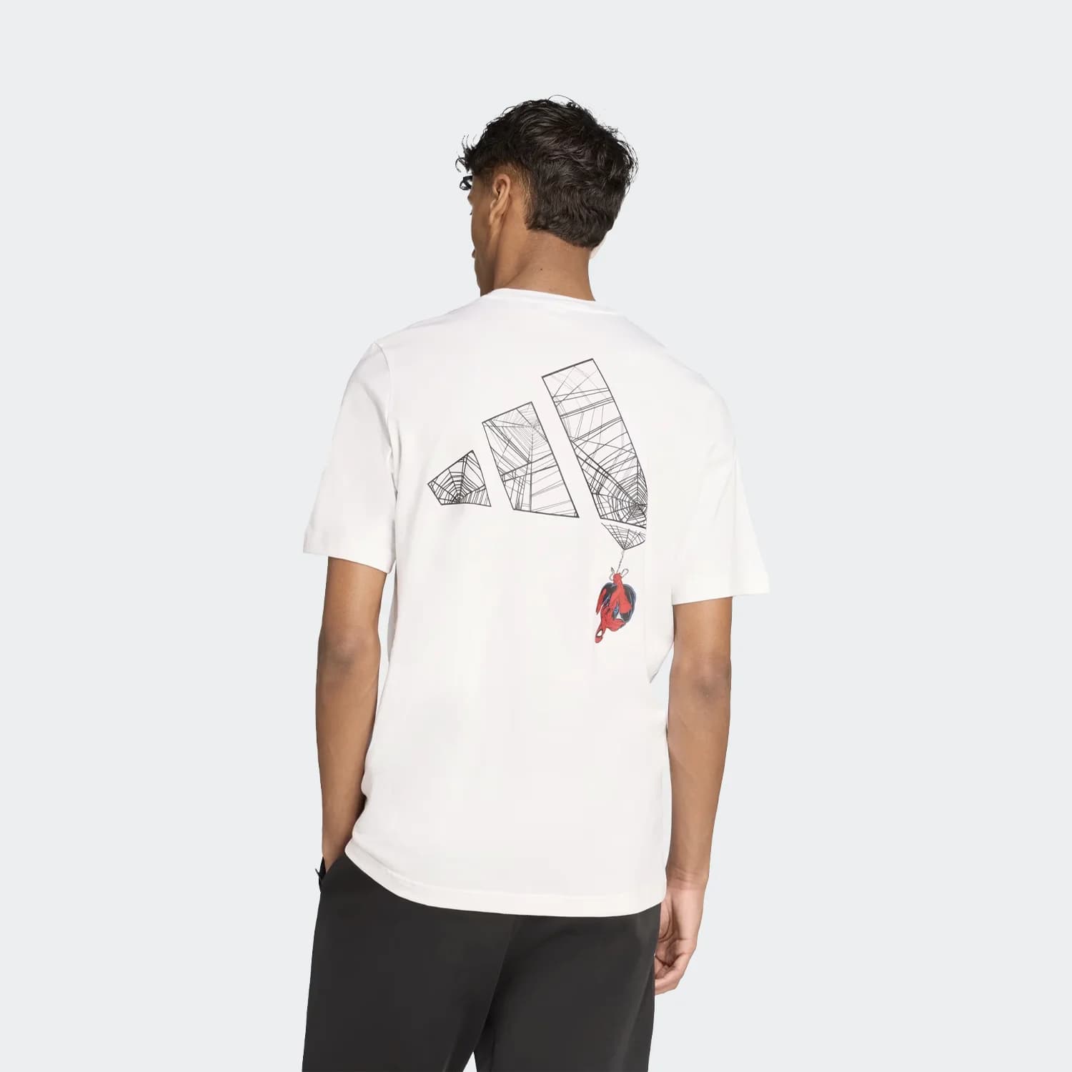 تیشرت مردانه آدیداس مدل Marvel Spider-Man Web Logo T-Shirt — تصویر ۳