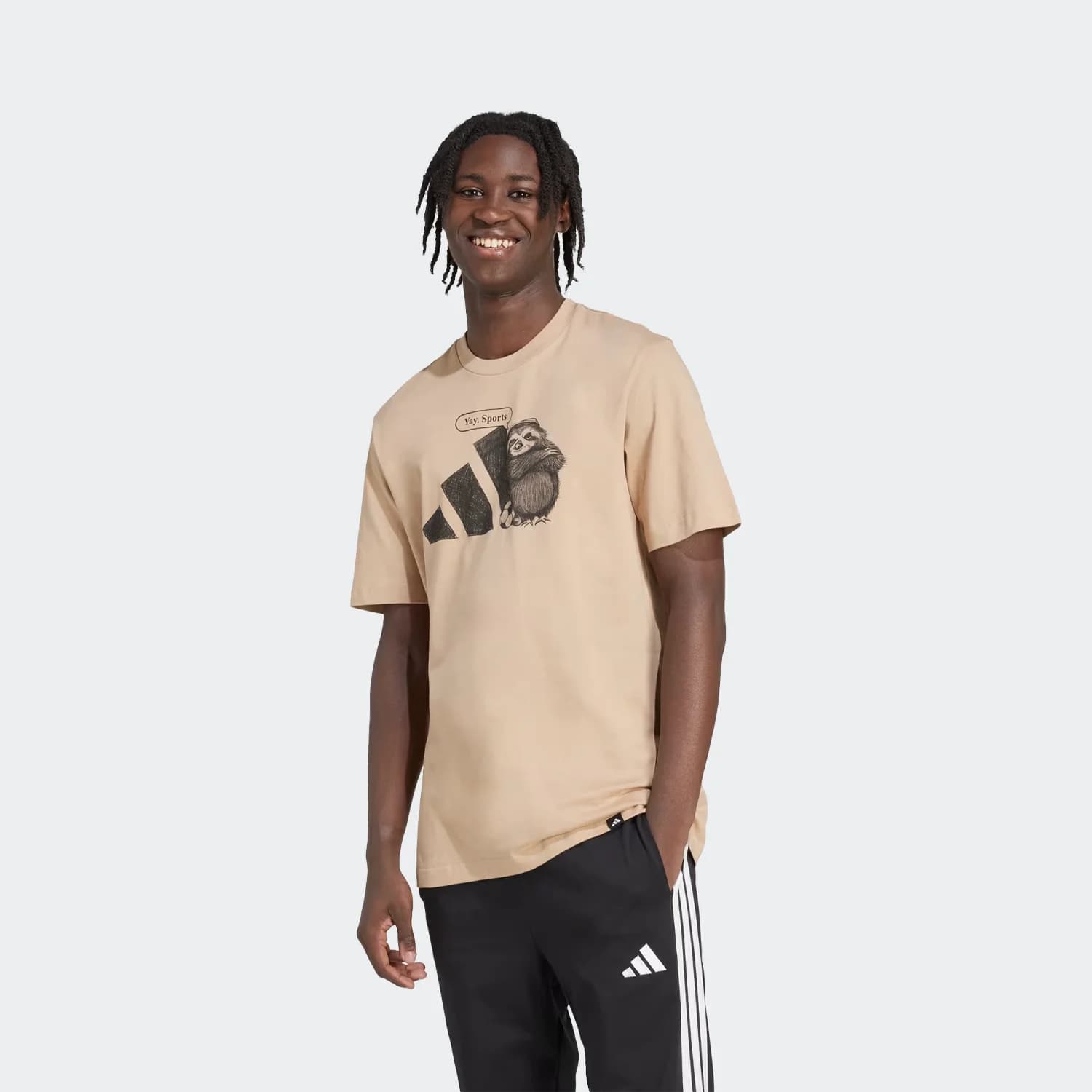 تیشرت مردانه آدیداس مدل Yay Sports Graphic Tee — تصویر ۳