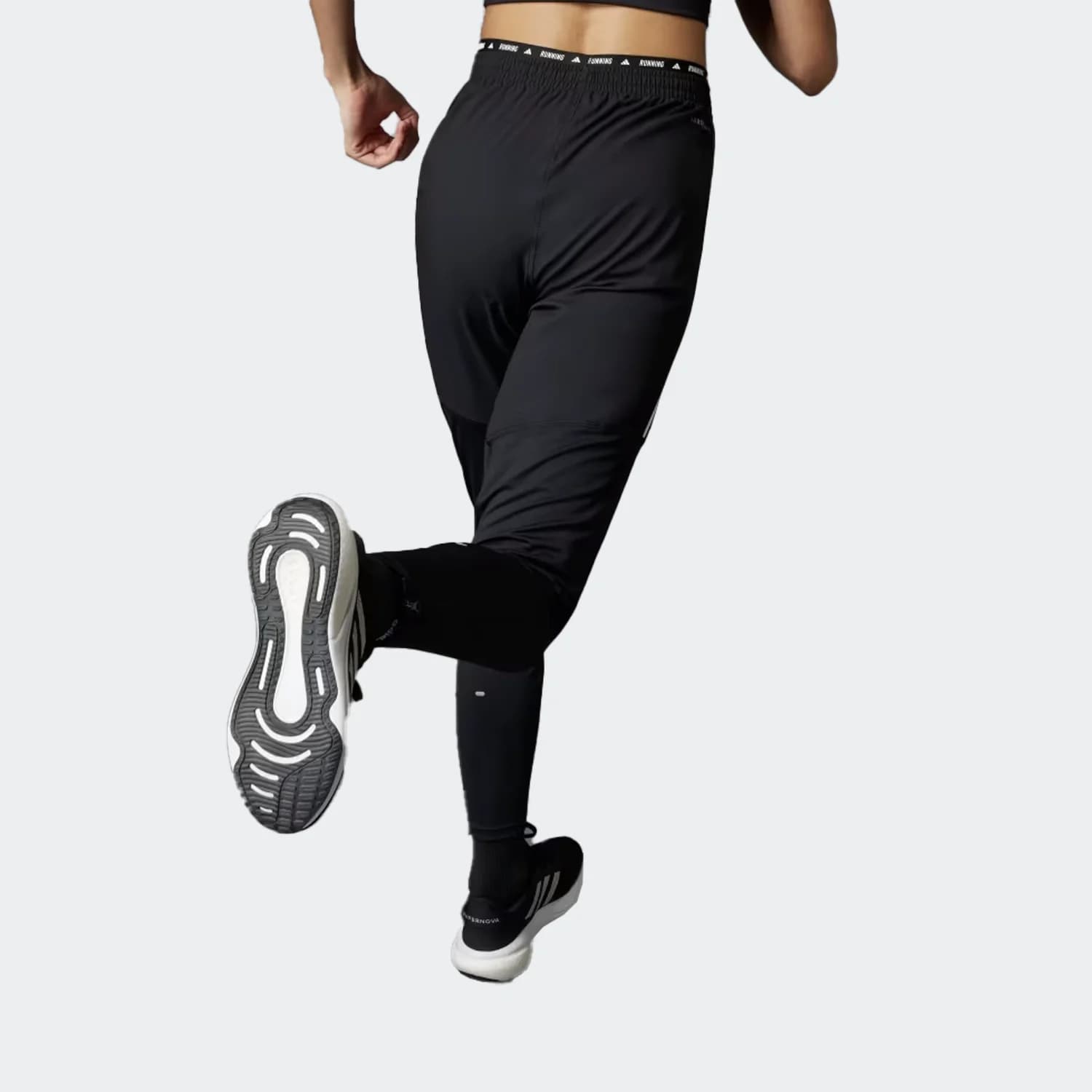 شلوار زنانه آدیداس مدل Own the Run 3-Stripes Pants — تصویر ۴