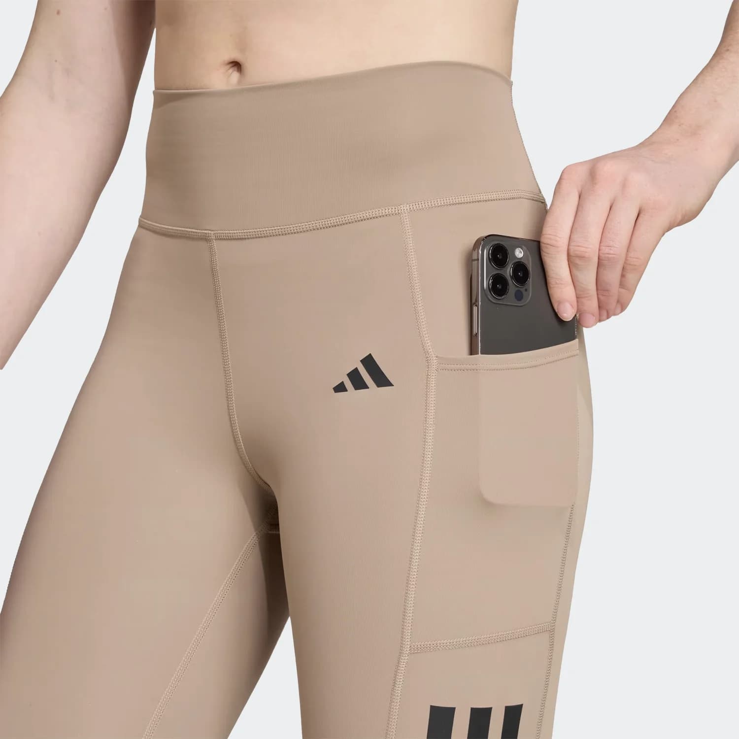 لگ زنانه آدیداس مدل Optime 3-Stripes Full Length Leggings — تصویر ۴