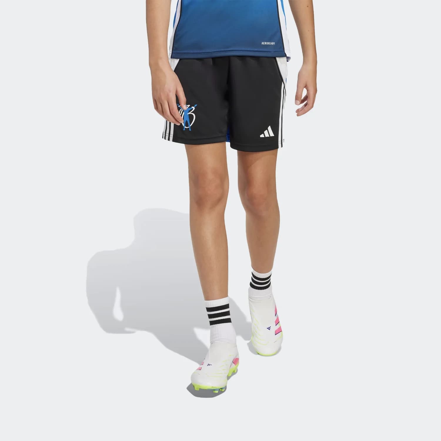 شلوارک بچگانه آدیداس مدل Jude Bellingham Training Shorts Kids — تصویر ۳