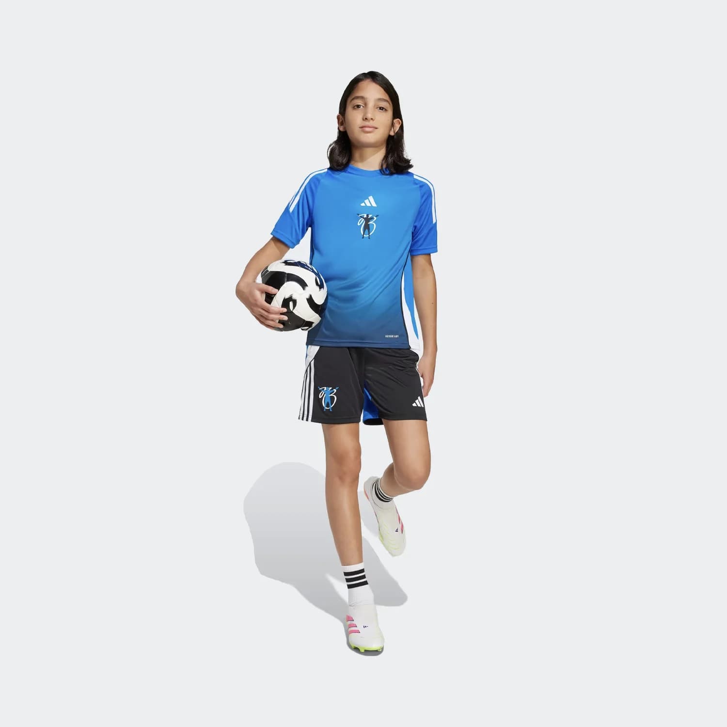 شلوارک بچگانه آدیداس مدل Jude Bellingham Training Shorts Kids — تصویر ۵
