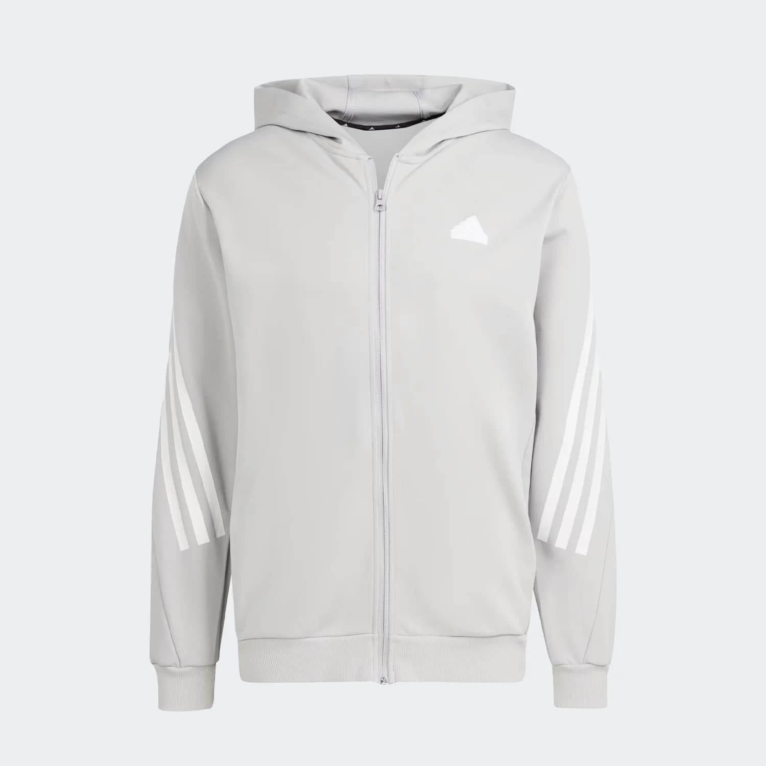 سوییشرت مردانه آدیداس مدل Future Icons 3-Stripes Full-Zip Hoodie — تصویر ۱۰