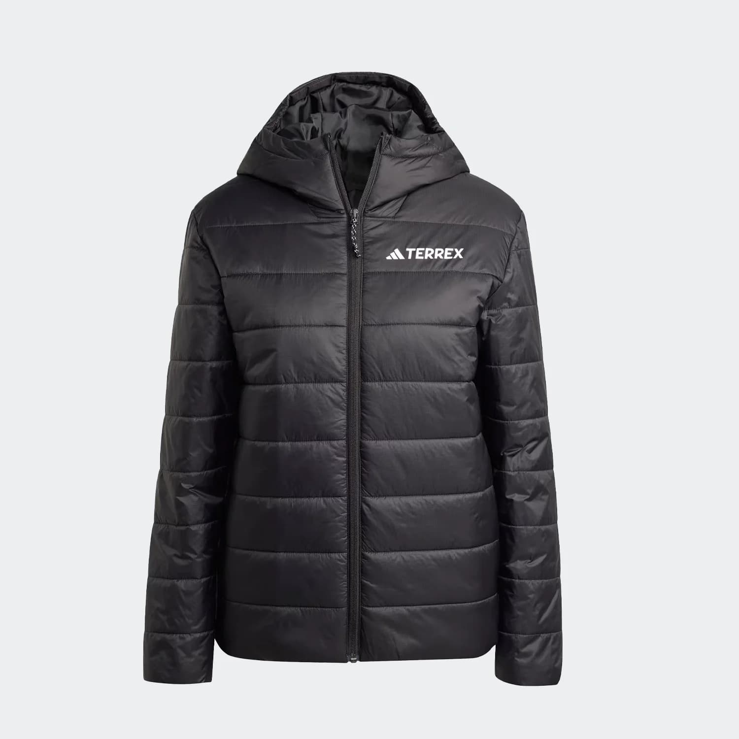 کاپشن زنانه آدیداس مدل Terrex Multi Essentials CLIMAWARM Insulated Hooded Jacket