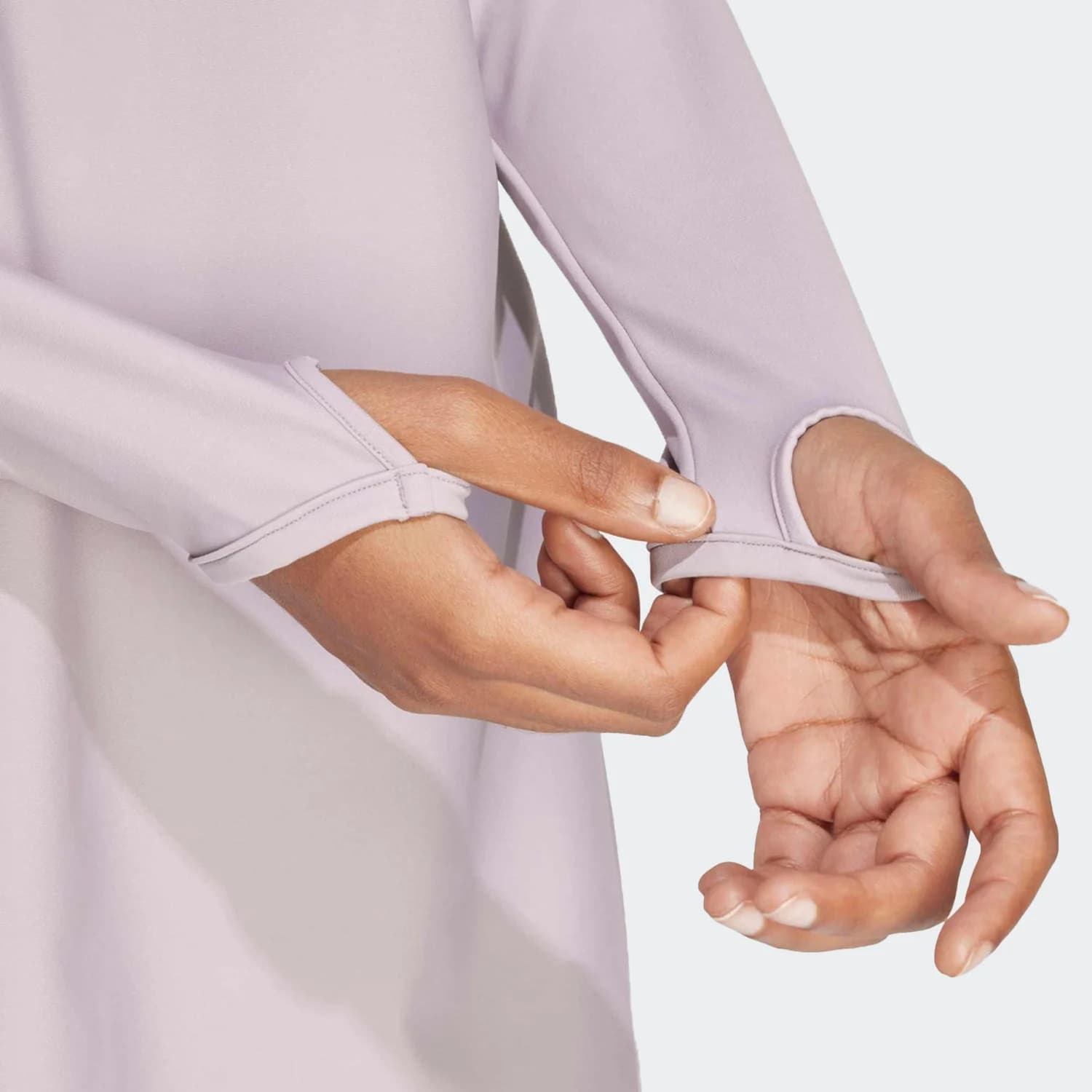 پیراهن شنا زنانه آدیداس مدل Purple Long Sleeve Swimsuit — تصویر ۷