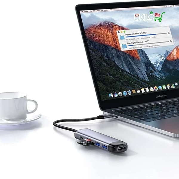 هاب USB مک دودو 6 پورت USB-C HU 774 — تصویر ۶