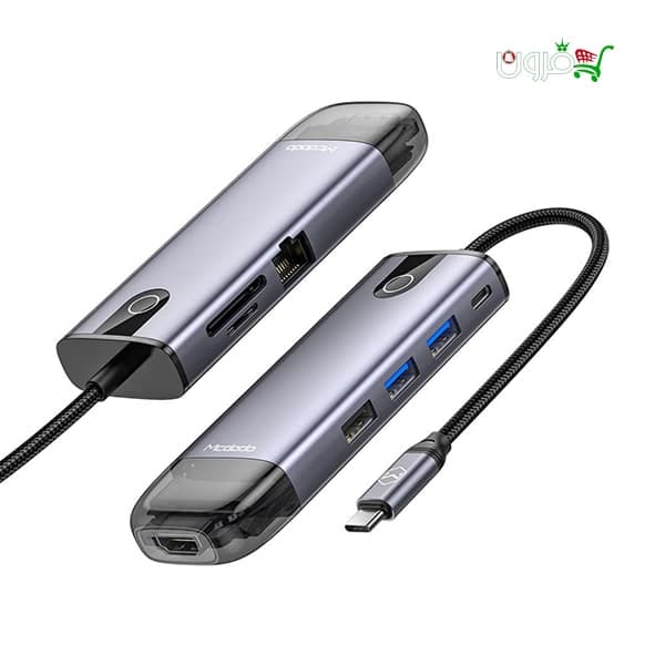 هاب USB مک دودو 6 پورت USB-C HU 774
