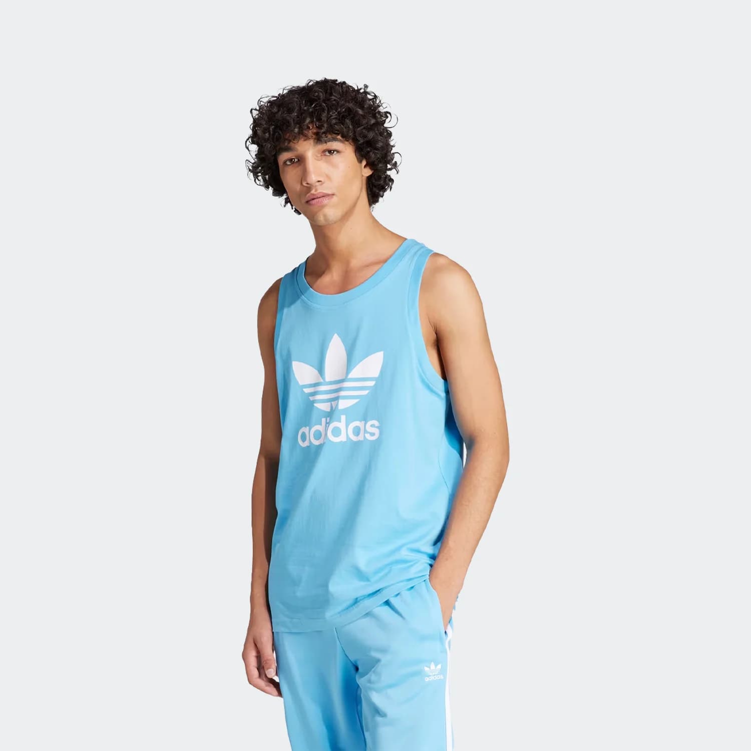 کاور مردانه آدیداس مدل Adicolor Classics Trefoil Tank Top — تصویر ۳