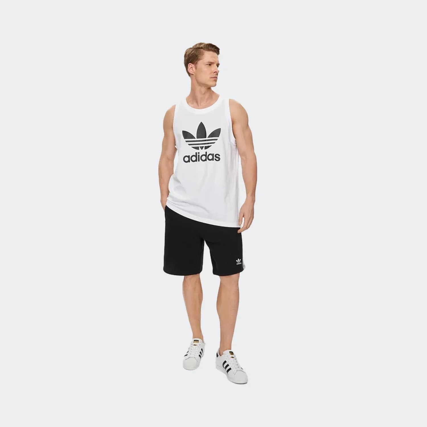 کاور مردانه آدیداس مدل Adicolor Classics Trefoil Tank Top — تصویر ۶