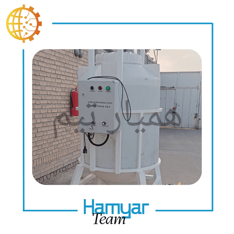 میکسر پلی اتیلن 200 لیتری همیارتیم — تصویر ۶