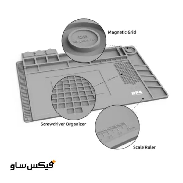 پد نسوز سیلیکونی بزرگ RF4 مدل P011 — تصویر ۵